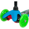 Кикборд NOVATRACK DISCO-KIDS PRINT бирюзовый 120H.DISCOKIDS.SGBL20